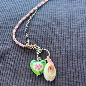 NWOT Urban Outfitters Vintage cloisonné Pendant Necklace